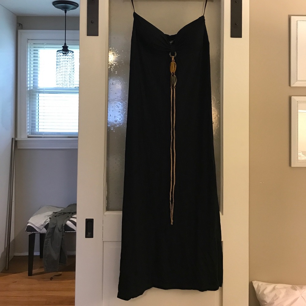 Tommy Bahama strapless maxi dress